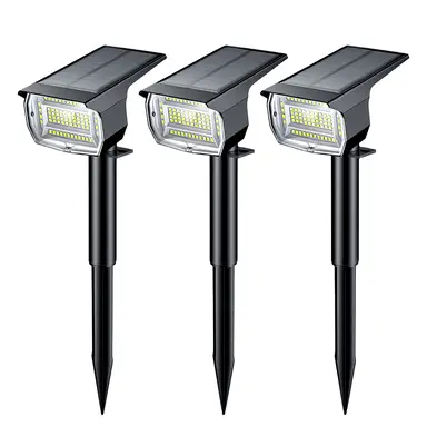 VIVREAL  72LED solar spotlight white light type 3-pack CPD-26, New Year Sale , Top gift picks