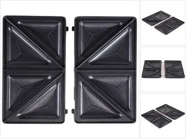 Tefal XA800212 driehoekig tosti-ijzer