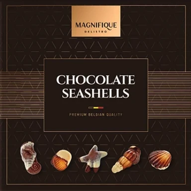 Klassieke Belgische Chocolade Zeevruchten 195g