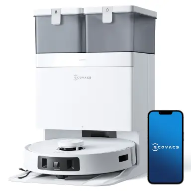 ECOVACS DEEBOT T30C Pro Omni GEN 2 Saug- und Wischroboter, 15.400Pa Saugkraft, Auto-Entleerungsstation, Heißlufttrocknung, 200min Laufzeit, ideal für Tierhaare & Teppiche (T30C PRO Iteration)
