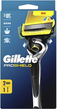 Gillette FUSION PROSHIELD scheermes + 2 patronen