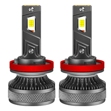ENdureLite P3 H8/H9/H11 LED-Lampen, 20.000 Lumen, 6000 K kühles Weißes Licht, Effizientes Kühlsystem, 2er-Pack