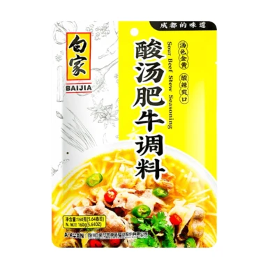 Bai Jia Condiment Sour Beef 160g