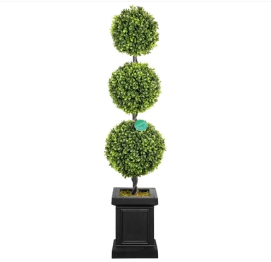 Arbre extérieur taillé en topiaire, 103 cm - 1 pièce