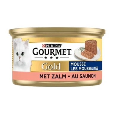 Purina GOURMET GOLD Les mousselines au saumon - 24 x 85 g