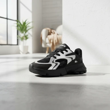 LACOSTE L003 Neo 224 1 Sui Noir/argent - 22