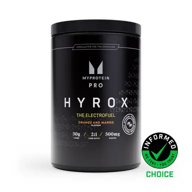 MyProtein Hyrox Electrofuel Orange and Mango Protein Nutrition Flavour - 30servings