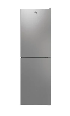 [Free Installation] Hoover H-Fridge 300 Silver 55cm Fridge Freezer – Low Frost | E Energy Rated | 252L Capacity | 50/50 Split (HVT3CLECKIHS-1)