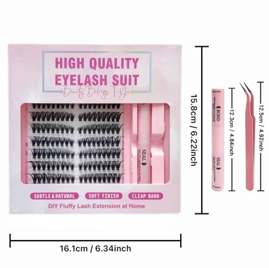 MeoMagic accessoires voor wimperextensions 10 rijen 20 78