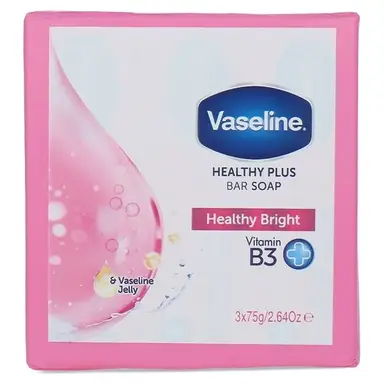 Vaseline Zeepstuk - Healthy Bright 3 x 75 g