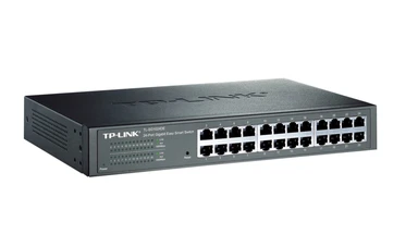 TP-Link TL-SG1024DE Netzwerk-Switch, Managed L2, Gigabit Ethernet (10/100/1000), schwarz