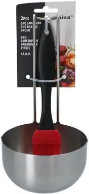 BBQ Saucepan and Brush 2pc