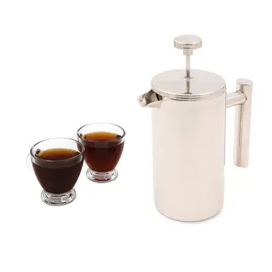 BLACKMOOR Stainless Steel Cafetiere 800ml - Satin