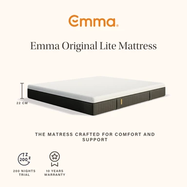 Emma Mattress Original Lite Medium Firm Super King