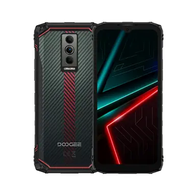 DOOGEE Blade 10 Energy Rugged Smartphone - 10,7 mm ultradünn, 6150 mAh Akku, Android 15, 24 GB RAM + 128 GB ROM, 6,56 Zoll 90 Hz Display, 16 MP + 8 MP Kameras, NFC, Dual-SIM, Face ID