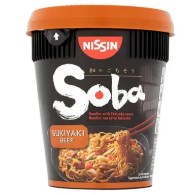 Nissin Soba Cup Beef Sukiyaki 89g