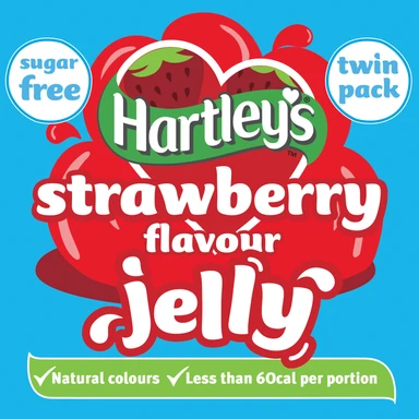 Hartley's Strawberry Jelly Sugar Free 23g