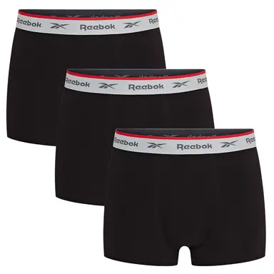 REEBOK Trunk Ovet boxershorts - zwart - M