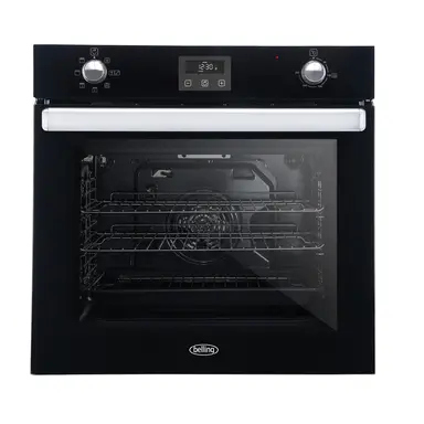 Belling BEL BI602FP Single Electric Built-In Oven, Black, A Rated