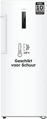 Rechtopstaande vriezer - NF - Klasse D - 226L - Extern display - Gemakkelijk te bedienen - Extreme koude schild - Instaswitch - Wit