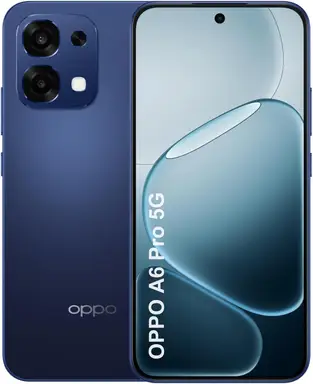 OPPO A6 Pro 5G CPH2781 Europe 256GB 8GB Stellar Black OEU SuperVOOC 80W Flash Charging, 6.57 Inch 120Hz AMOLED Display, Dimensity 6300, 8+256GB, Supercool VC, 50MP + 2MP AI Camera, IP69