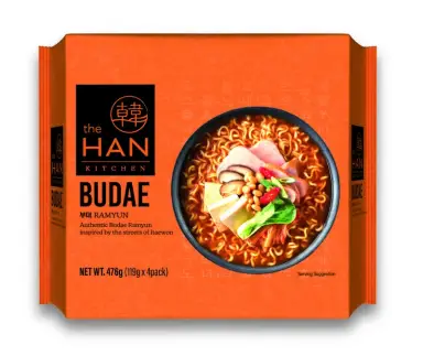 The Han Kitchen Budae Ramyun (ohne Fleisch) 119g