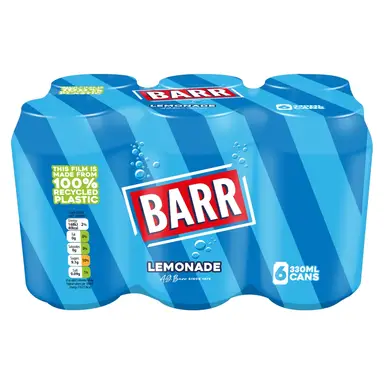 Barr Lemonade 6 X 330ml