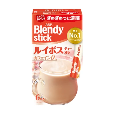 AGF Blendy Stick Hojicha au Lait 6 Stück 60g [Neuheiten]