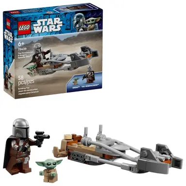 LEGO Star Wars 75436 The Mandalorian & Grogu's Speeder Bike™