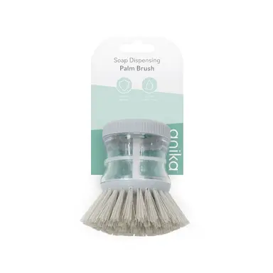 Anika Soap Dispensing Palm Brush