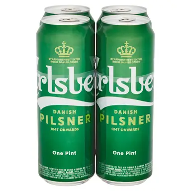 Carlsberg Pilsner 4 X 568ml