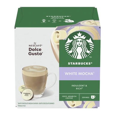 Starbucks Dolce Gusto Mocha White Mocha 12 Capsules 123g