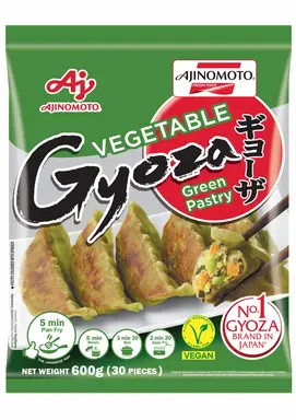 Ajinomoto Gyoza Vegetable in Green Pasty 600g