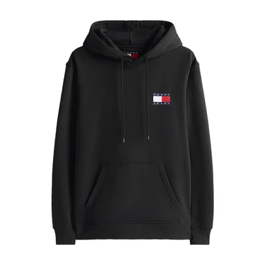 Tommy Hilfiger TJM Essential Flag Sweat à capuche noir - XXL