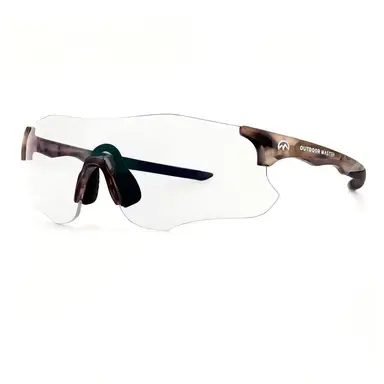 OutdoorMaster HawkSharp HD photochromatische Sport-Sonnenbrille für Radfahren Schildkrötenmuster
