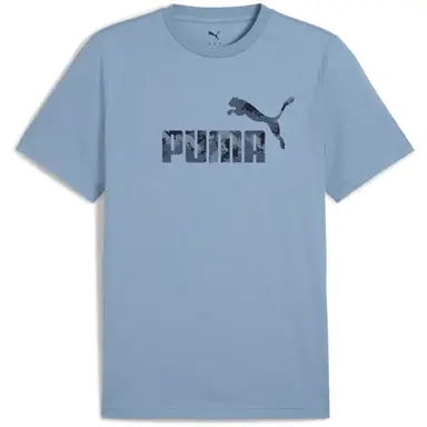 Puma Essentials Camo Tee - Cool Blue
