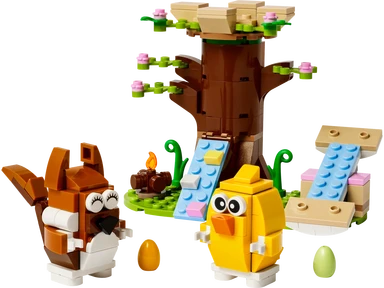 Lego 40709 Seizoenlijk lente-dierenplein