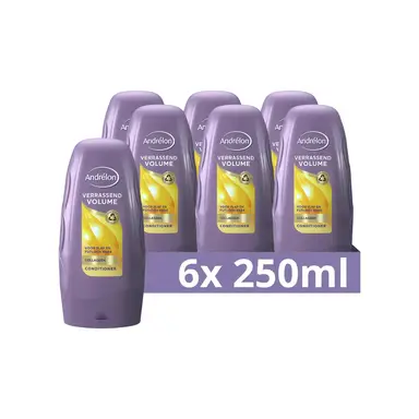 Andrélon Conditioner Verrassend Volume - 6 x 250 ml - Voordeelverpakking