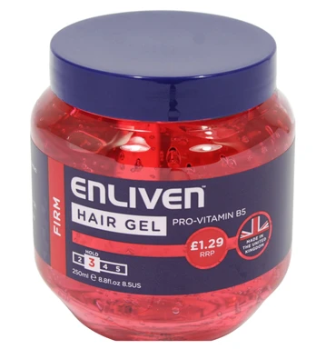 Enliven Hair Gel Red 250ml