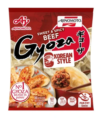 Ajinomoto Gyoza -Sweet and Spicy Beef Gyoza (30 Pieces) 600g