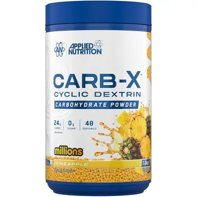 Applied Nutrition Carb X Carbohydrate Energy Powder Pineapple Millions Flavour - 1.2kg