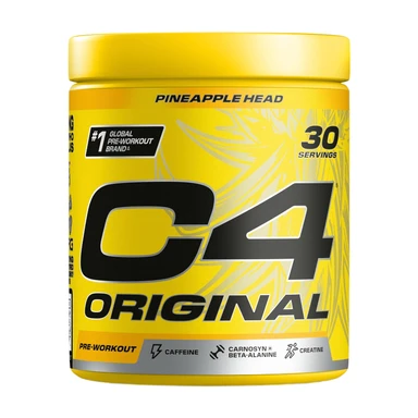 C4 Pre-Workout - 30 Portionen - Ananasgeschmack Neues Design 195g
