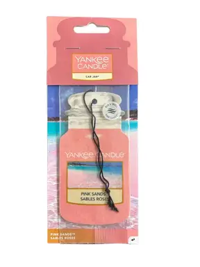 Yankee Candle Car Jar Paper Pink Sands 10 g