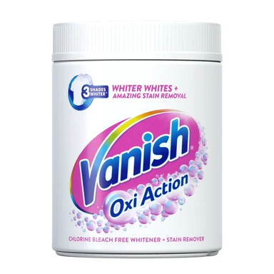 Vanish Oxi Action Crystal White Stain Remover Powder, 1kg