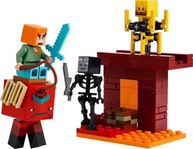 Lego 21266 Minecraft De Nether Lava Battle