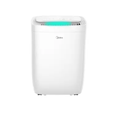 Midea Seasonal Dehumidifier – 12L Extraction, Humidity Control, Continuous Drain Option, White – MDDQ-12DEN7-QA3