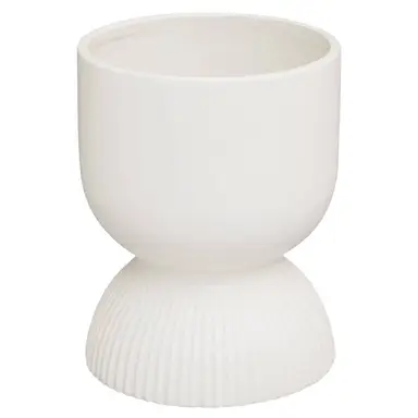 Interiors by Premier Indoor Planter Fia Ceramic White