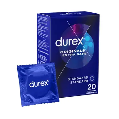 Durex Condooms - Originals Extra Safe 20 stuks