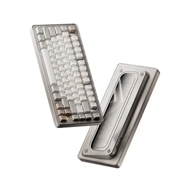 Ticktype EVO75- Anodized First Light -ANSI PP 75% Mechanical Keyboard, US Layout, Wireless Gaming Keyboard, 8000mAh Battery, Leaf Spring Mount, 80 Keys, Hot-Swappable, Custom Driver Software, RGB Backlighting