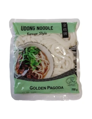 GOLDEN PAGODA Frische Udon-Nudeln - Koreanische Art 200 g